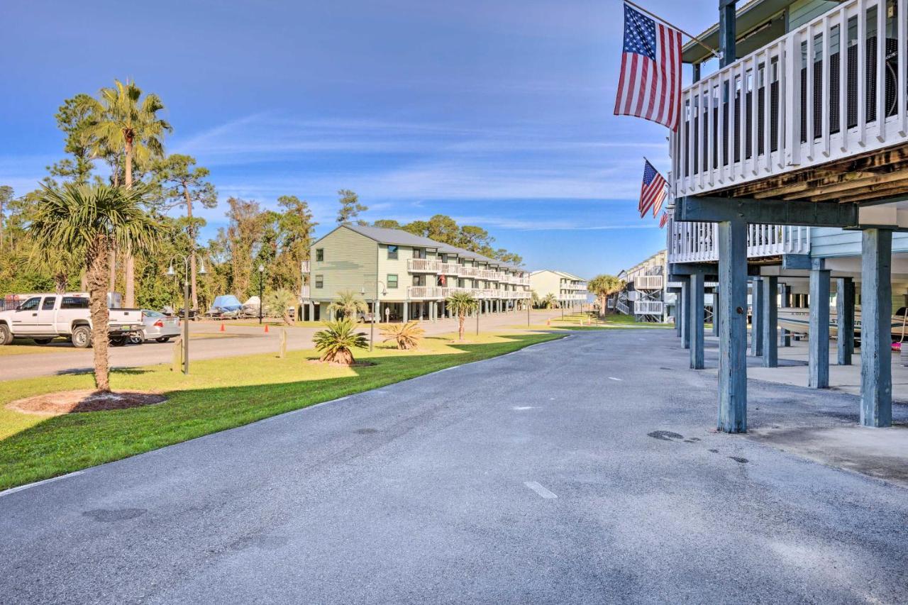 Orange Beach Condo Private Boat Dock And Ramp Bagian luar foto