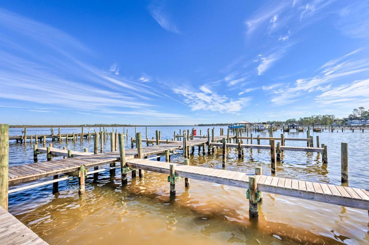 Orange Beach Condo Private Boat Dock And Ramp Bagian luar foto